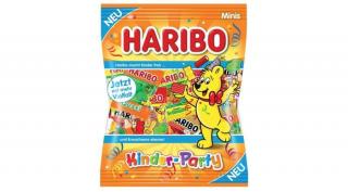 Haribo Kinder Party Minis Mix Gyümölcsízű Gumicukorkák Részben Kóla ízesítéssel 250g