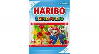 Haribo Super Mario Limitált Kiadású Gyümölcs ízű Gumicukor  85g