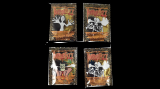 Horror Fizz Vegyes Gyümölcsízű Préselt Cukorka Cukorkaporral 12g(1db)