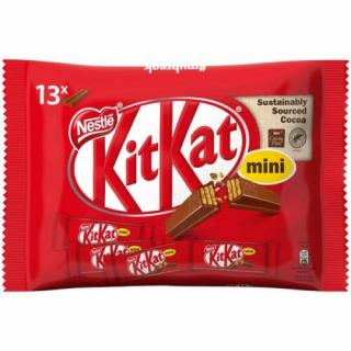 KitKat Minis Szeletek Ropogós Ostya Tejcsokoládéban (13 db) 217 g