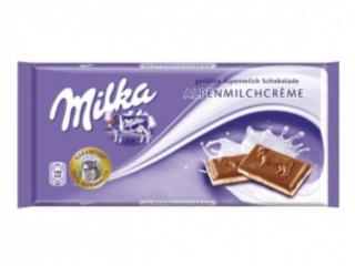 Milka Alpesi tejkrémes csoki 100g