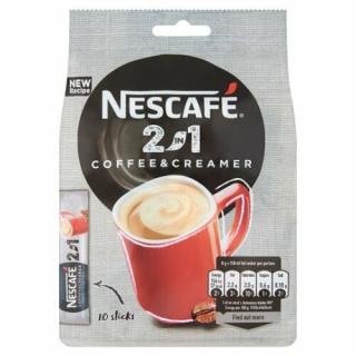Nescafé 2in1 Azonnal Oldódó Kávéspecialitás (10x8g)