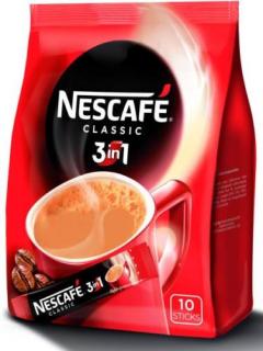 Nescafé 3in1 Azonnal Oldódó Kávéspecialitás (10x17g)