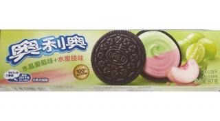 Oreo Ázsiai Keksz  Barack és Szőlő  Krémmel Töltve 97
