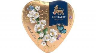 Richard Royal Ceylon Fekete Tea Szívalakú Fémdobozban(Arany)30g