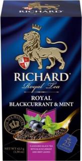 Richard Royal Feketeribizli-Menta Tea 42,5g