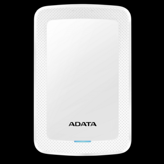 ADATA Külső HDD 2.5" - 1TB HV300 (USB3.1, LED, Slim, Fehér)