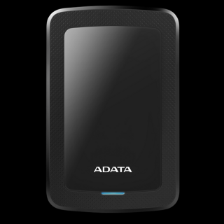 ADATA Külső HDD 2.5" - 1TB HV300 (USB3.1, LED, Slim, Fekete)