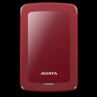 ADATA Külső HDD 2.5" - 1TB HV300 (USB3.1, LED, Slim, Piros)