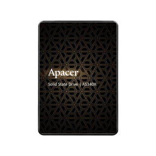 Apacer SSD AS340X Series Panther - 480GB AP480GAS340XC-1 (SATA3, Olvasás: 550 MB/s, Írás: 520 MB/s)