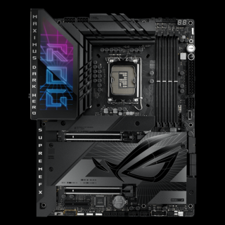 Asus Alaplap - Intel ROG MAXIMUS Z790 DARK HERO LGA1700 (Z790, ATX, 4xDDR5 8000+MHz, 4xSATA3, 5xM.2, HDMI+2xThunderbolt)