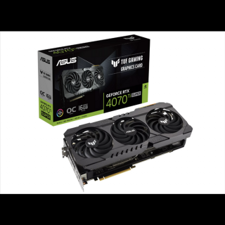 Asus Videokártya - nVidia TUF-RTX4070TIS-O16G-OG-GAMING (16384MB, GDDR6X, 2640/21000 Mhz, 256bit, 2xHDMI, 3xDP)