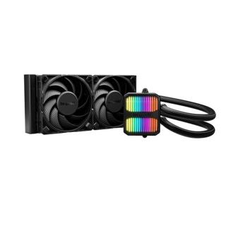 Be Quiet! CPU Water Cooler - SILENT LOOP 3 240mm Black (2x120mm, csatlakozó: 3pin, cső hossza: 400mm, fekete)