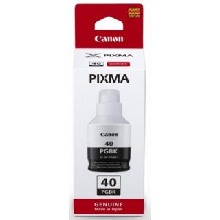 Canon GI40 BK fekete (BK-Black) eredeti (gyári, új) tinta