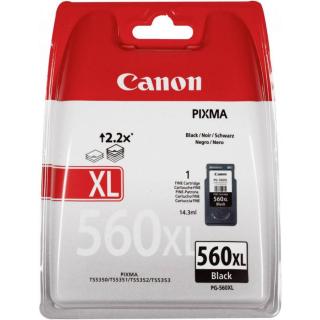 Canon PG-560 BK XL fekete (BK-Black) nagy kapacitású eredeti (gyári,új) tintapatron