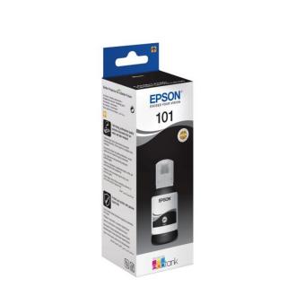 Epson T03V1 (No.101) BK fekete (BK-Black) eredeti (gyári, új) tintapalack