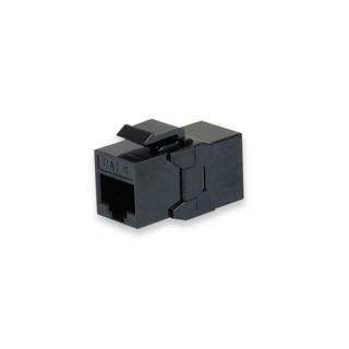 Equip RJ45 Keystone Toldó - 121179 (UTP, Cat6, árnyékolatlan, műanyag, fekete) 8db/csomag