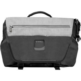 Everki ContemPro 14,1" messenger notebook táska, fekete/szürke (EKS660)