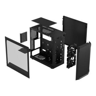 FRACTAL DESIGN Focus 2 Black TG Clear