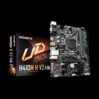 Gigabyte Alaplap - Intel H410M H V2 s1200 (H470, 2xDDR4 2933MHz, 1xGBE LAN, 4xSATA3, M.2, 6xUSB2.0, 4xUSB3.2)