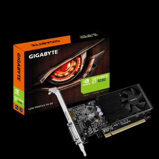 Gigabyte Videókártya - nVidia GT1030 (2048MB DDR4, 64bit, 1417/2100MHz, DVI, HDMI, Ventillátor)