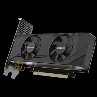 Gigabyte Videókártya - nVidia RTX 3050 OC Low profile (6144MB, GDDR6, 96bit, 1477/14000Mhz, 2xHDMI, 2xDP)