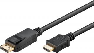Goobay kábel Displayport (apa) - HDMI (apa) 1 m (4k 30Hz)