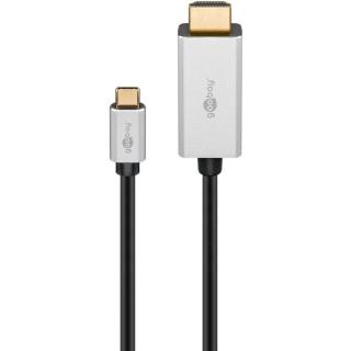 Goobay USB-C (apa) - HDMI (apa) kábel, 2 m (8k 30Hz)