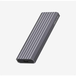 Hikvision HIKSEMI Külső ház 2,5" - USB3.2, Type-C, Alumínium, Ezüst