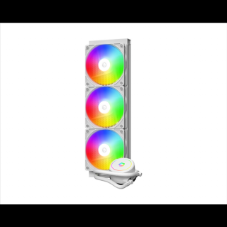 ID-Cooling CPU Water Cooler - FX360 ARGB WHITE (35,2dB; max. 129,39 m3/h; 3x12cm, A-RGB LED, fehér)