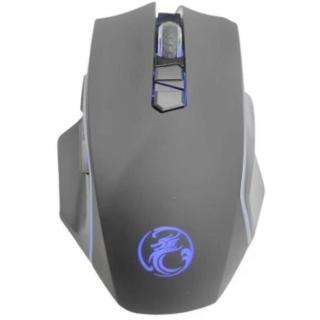 iMice  vezetékes optikai gamer egér  X4, 7200PI, USB, fekete