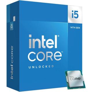 Intel Processzor - Core i5-14600K (3500Mhz 24MBL3 Cache 10nm 125W skt1700 Raptor Lake) BOX No Cooler