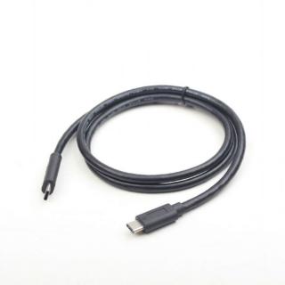 Kábel USB 3.1 TYPE-C Adatkábel 1M Gembird, fekete (CCP-USB3.1-CMCM-1M)
