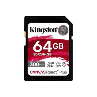 KINGSTON 64GB Canvas React Plus SDXC