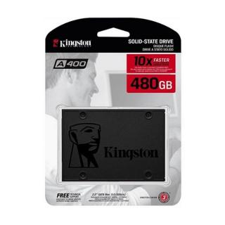 Kingston SSD 480GB - SA400S37/480G (A400 Series, SATA3) (R/W:500/450MB/s)