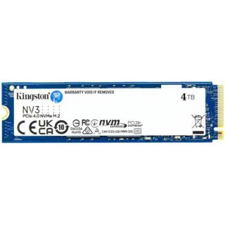 Kingston SSD 4TB - SNV3S/4000G (M.2 NVMe NV2, R/W: 6000/5000MB/s)