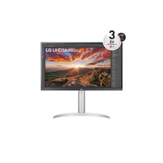 LG Monitor 27" - 27UP85NP-W (IPS; 16:9; 4K 3840x2160; 5ms; 400cd; HDMIx2; DP; USB-C; HDR; FreeSync, Speaker, Pivot)