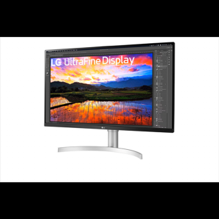LG Monitor 32" Ergonomic - 32UN650K-W (IPS; 16:9; 4K 3840x2160; 5ms; 350cd; HDMIx2; DP; Mag.áll.; Hangszóró)