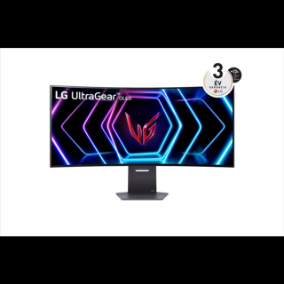 LG Monitor 39" - 39GS95QE-B (OLED; Ívelt, 21:9; 3440x1440; 0.03ms; 250cd; 240Hz, HDMIx2, DP; USB; HDR40; FreeSync)