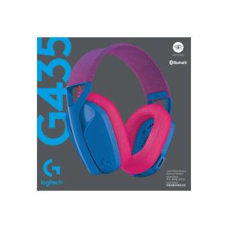 LOGI G435 LightSpeed Headset Blue
