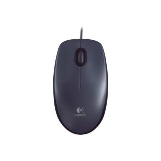 LOGI M90 corded optical Mouse grey