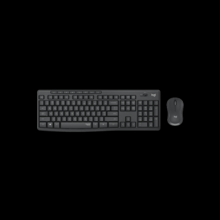 Logitech Billentyűzet/Egér Kit - MK295 (Vezeték nélküli, magyar, fekete)