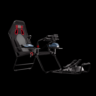 Next Level Racing Szimulátor cockpit - Flight Simulator Lite Cockpit (ülés; tartó konzolok)