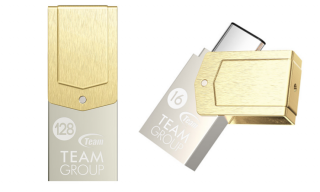 Pendrive 32GB Team M161 arany USB3.0  USB C-Type (OTG) (H)