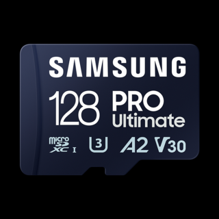 Samsung MicroSD kártya - 128GB MB-MY128SA/WW (PRO Ultimate, Class10, R200/W130, adapter, 128GB)