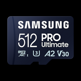 Samsung MicroSD kártya - 512GB MB-MY512SA/WW (PRO Ultimate, Class10, R200/W130, adapter, 512GB)