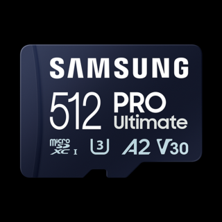 Samsung MicroSD kártya - 512GB MB-MY512SB/WW (PRO Ultimate kártyaolvasóval, Class10, R200/W130, 512GB)