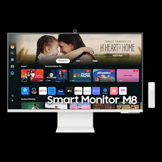Samsung Monitor 32" - S32DM801UU (VA, 3840x2160, 16:9, UHD, 60HZ, 400cd/m2, 4ms, Pivot, Smart)