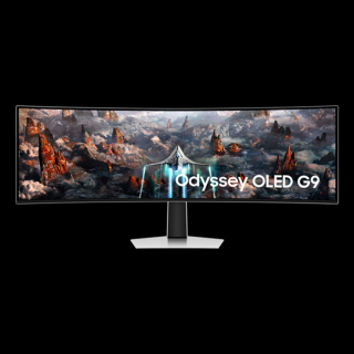 Samsung monitor 49" - S49CG934SU (OLED, 5120x1440, 32:9, 240Hz, 250cd/m2, 0,03ms, Ívelt)