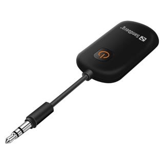 Sandberg Bluetooth Adapter - Bluetooth Audio Link 2in1 TxRx (Bluetooth 5.1, 3,5 mm Jack, vevő/adó, fekete)